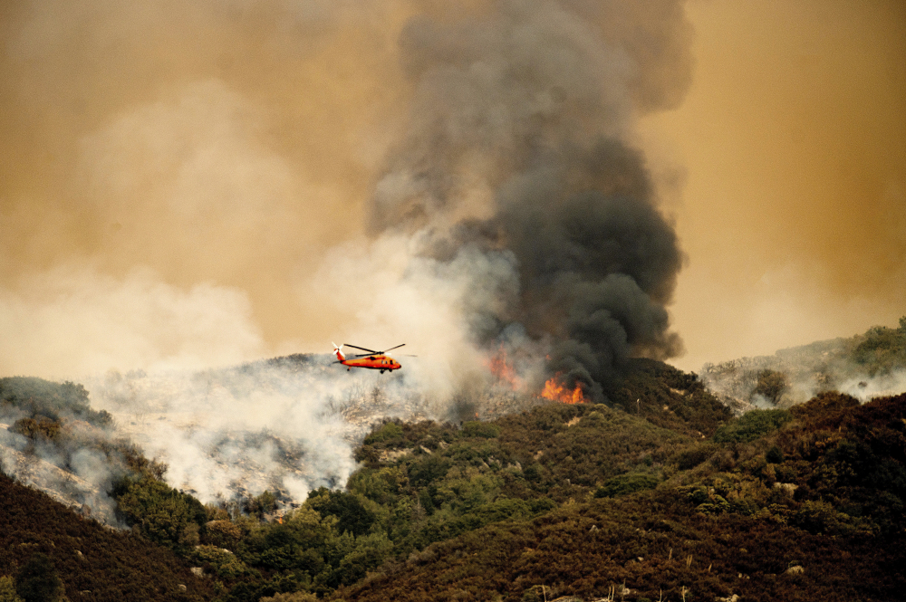 APTOPIX Western Wildfires