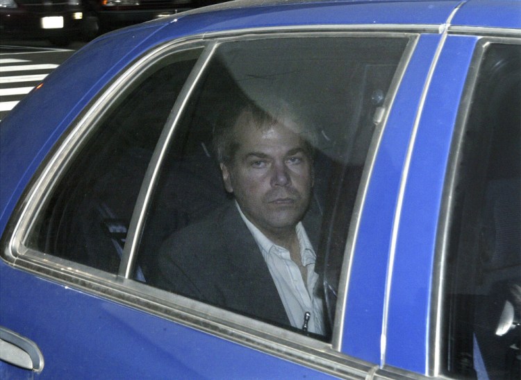 John Hinckley Jr. arrives at U.S. District Court in Washington in November 2003. 