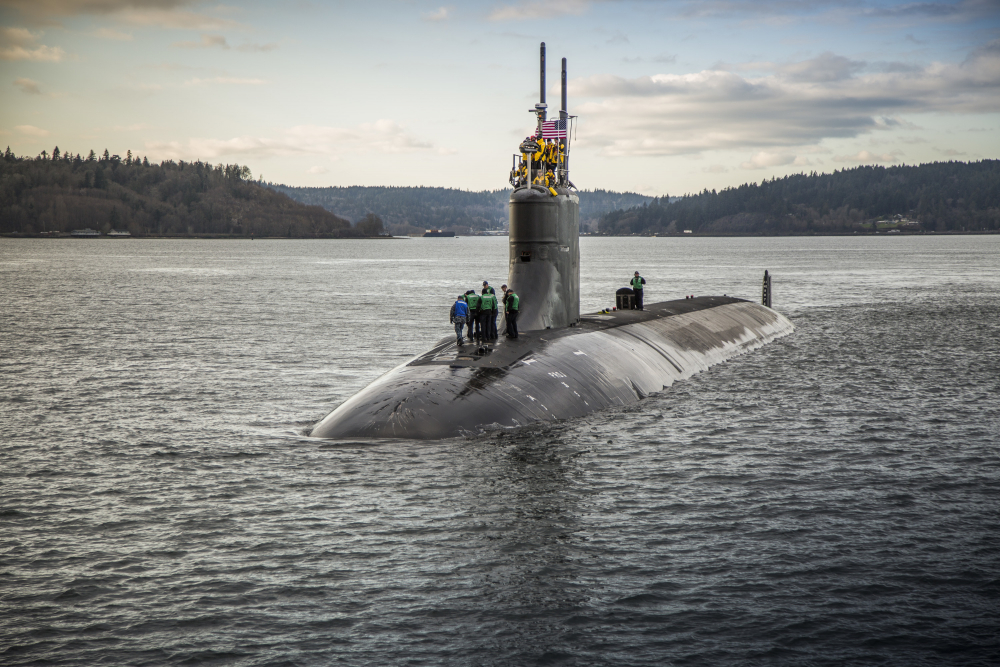 US Navy Sub Collision