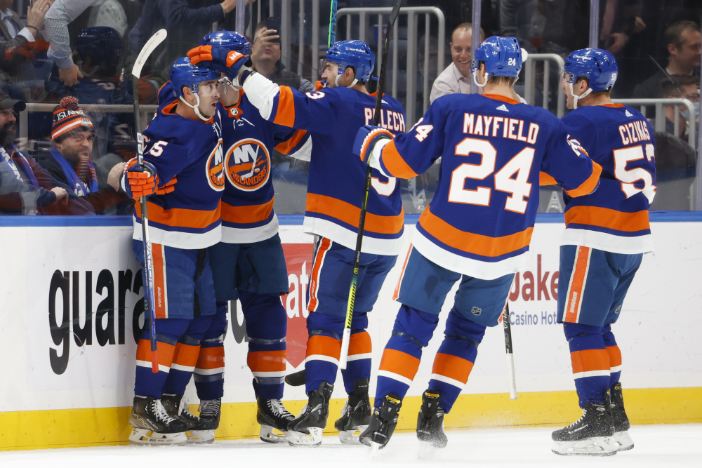 Bruins Islanders Hockey