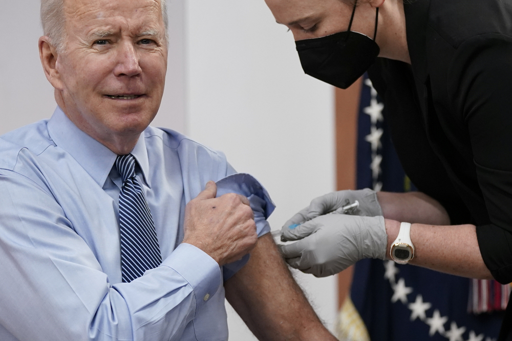 APTOPIX Virus Outbreak Biden