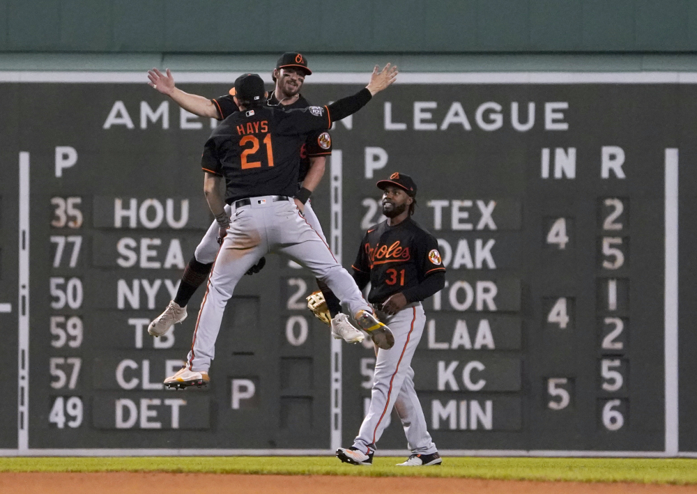 Orioles Red Sox Baseball