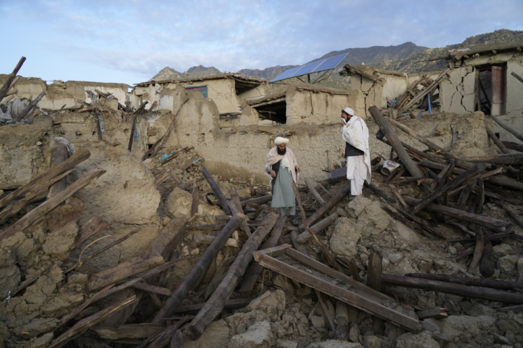 APTOPIX Afghanistan Earthquake