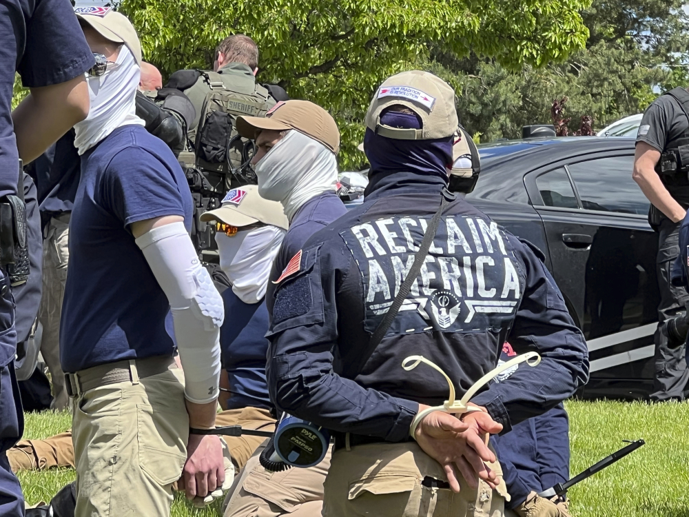 Patriot Front Arrests