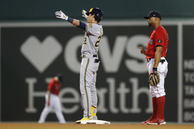 Brewers Red Sox Baseball