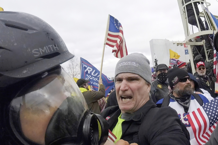 Capitol Riot Photographer Assaulted