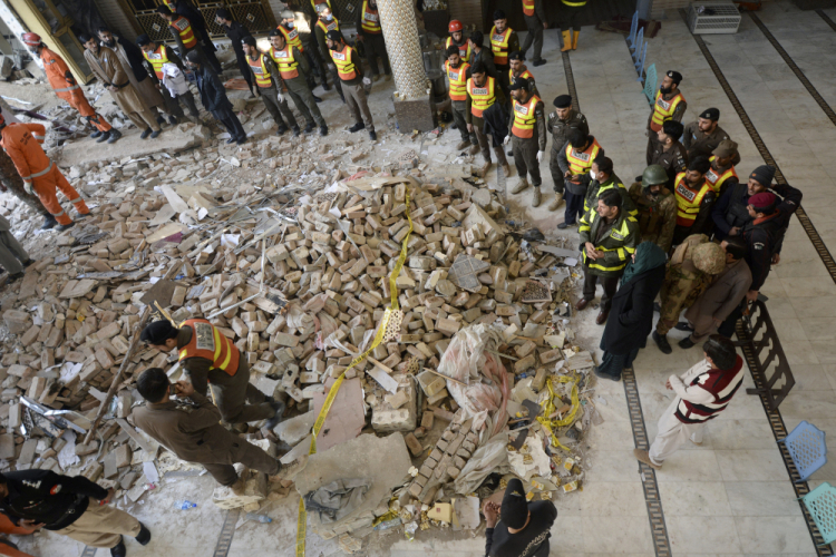 Pakistan Mosque Bombing