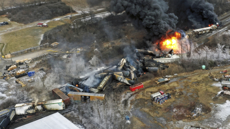 APTOPIX Train Derailment Ohio