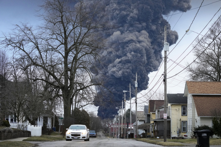 APTOPIX Train Derailment Ohio