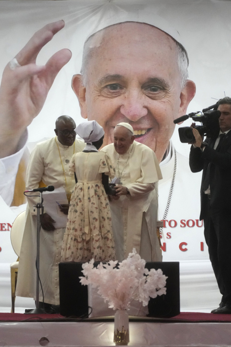 South Sudan Pope