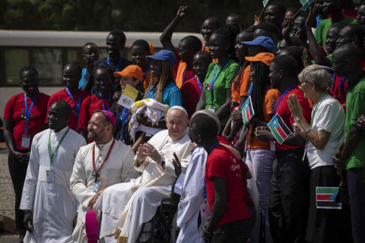 South Sudan Pope