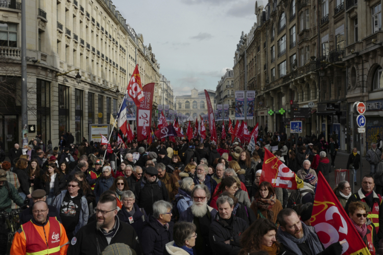 France Pensions Protests