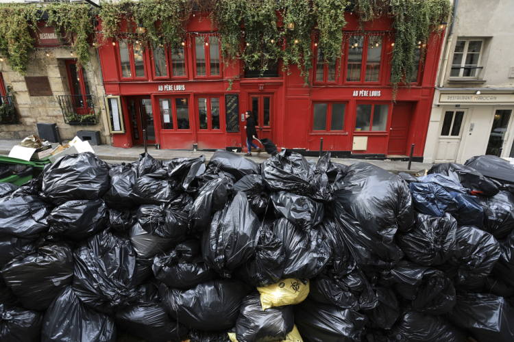 France Pensions The Garbage Problem