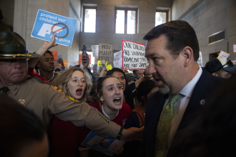 Nashville School Shooting Protest