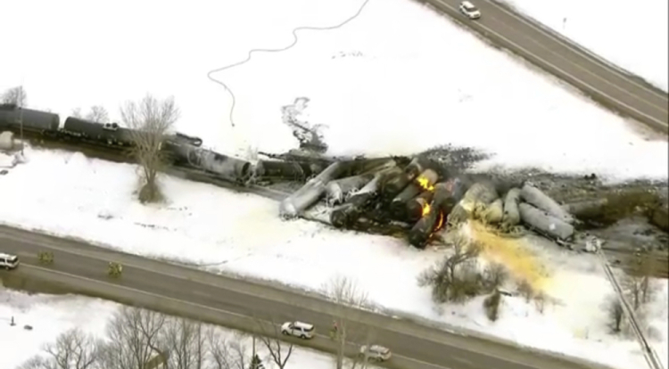 Train Derailment Minnesota