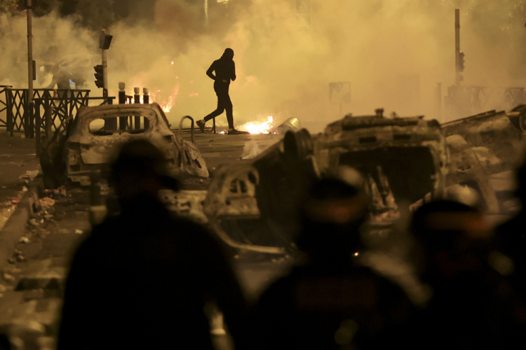 APTOPIX France Police Shooting