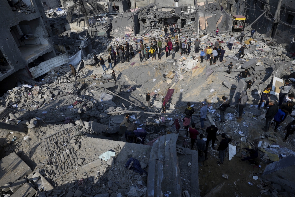 Israel Palestinians Gaza Destruction