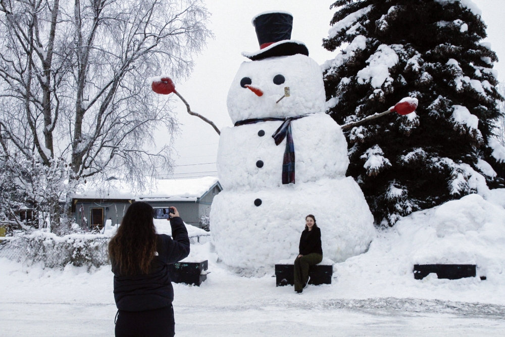 Anchorage 100 Inches of Snow