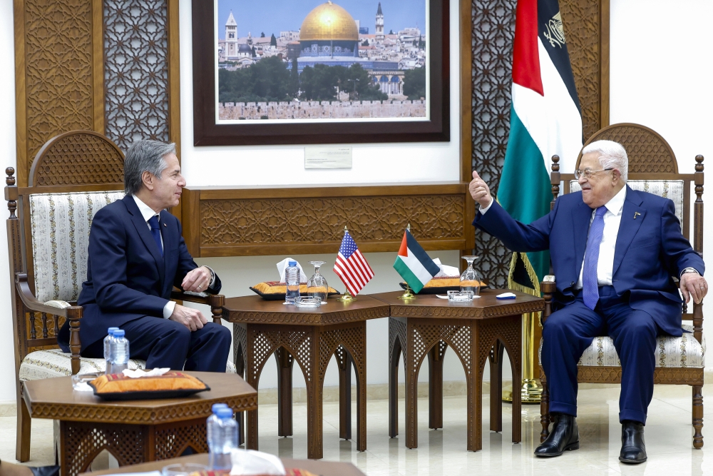 Israel Palestinians US Blinken