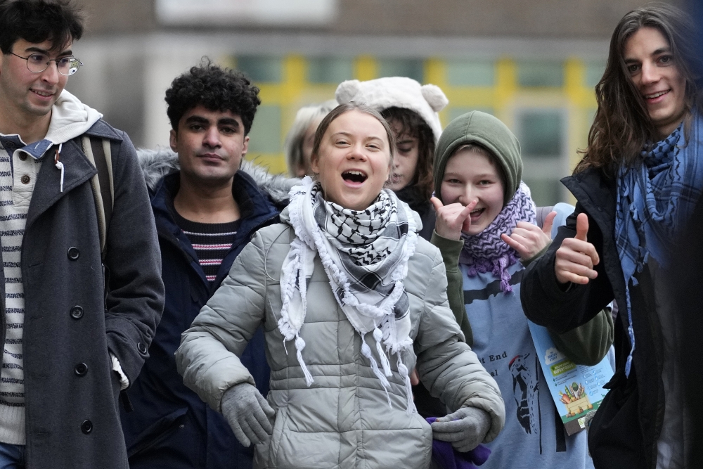 APTOPIX Britain Greta Thunberg