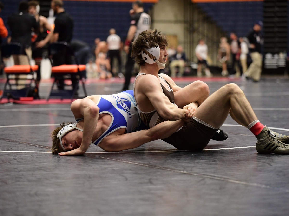 Kelvin Griffin, Lehigh wrestler from Berwick, Maine.