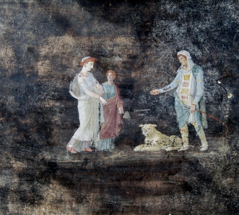 Italy Pompeii Frescoes