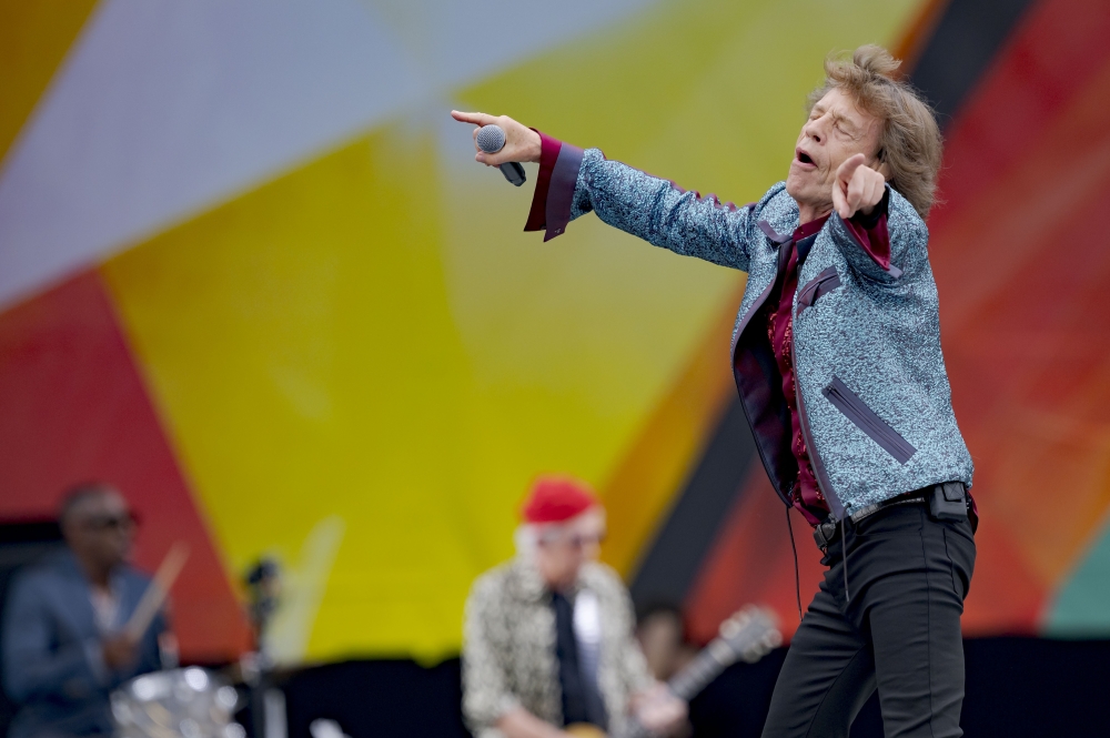 APTOPIX Rolling Stones Jazz Fest