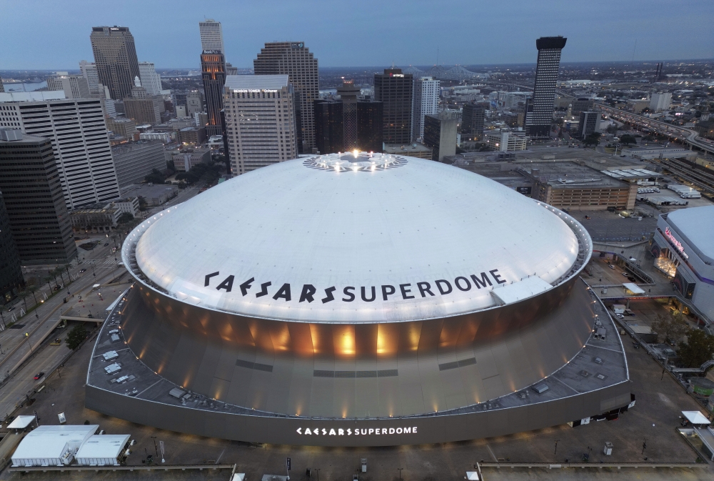 Saints Superdome Football