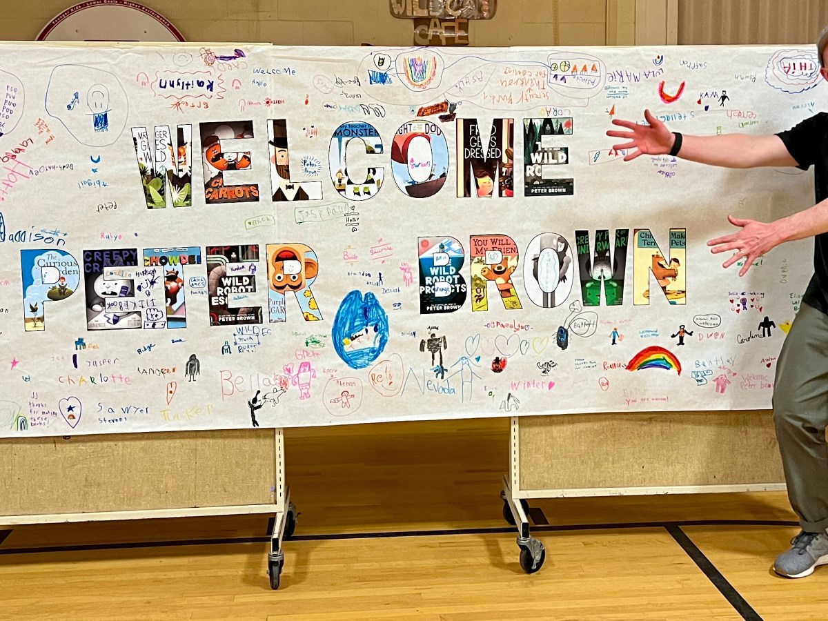 the photo was submitted by Stratton Schools librarian Jesse Hughes