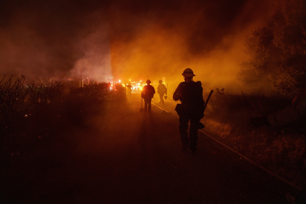 APTOPIX California Wildfire