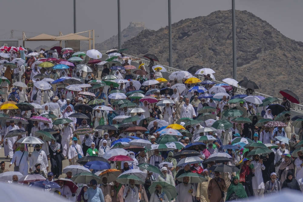 APTOPIX Saudi Arabia Hajj