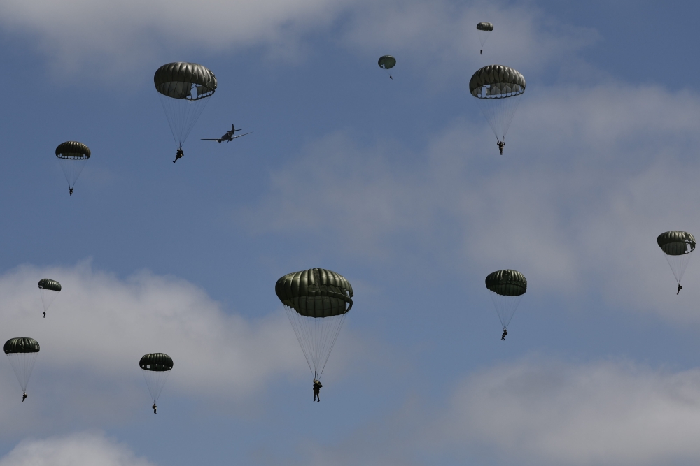 France D Day 80th Anniversary Parachute Drop