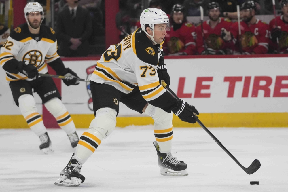 Bruins Blackhawks Hockey