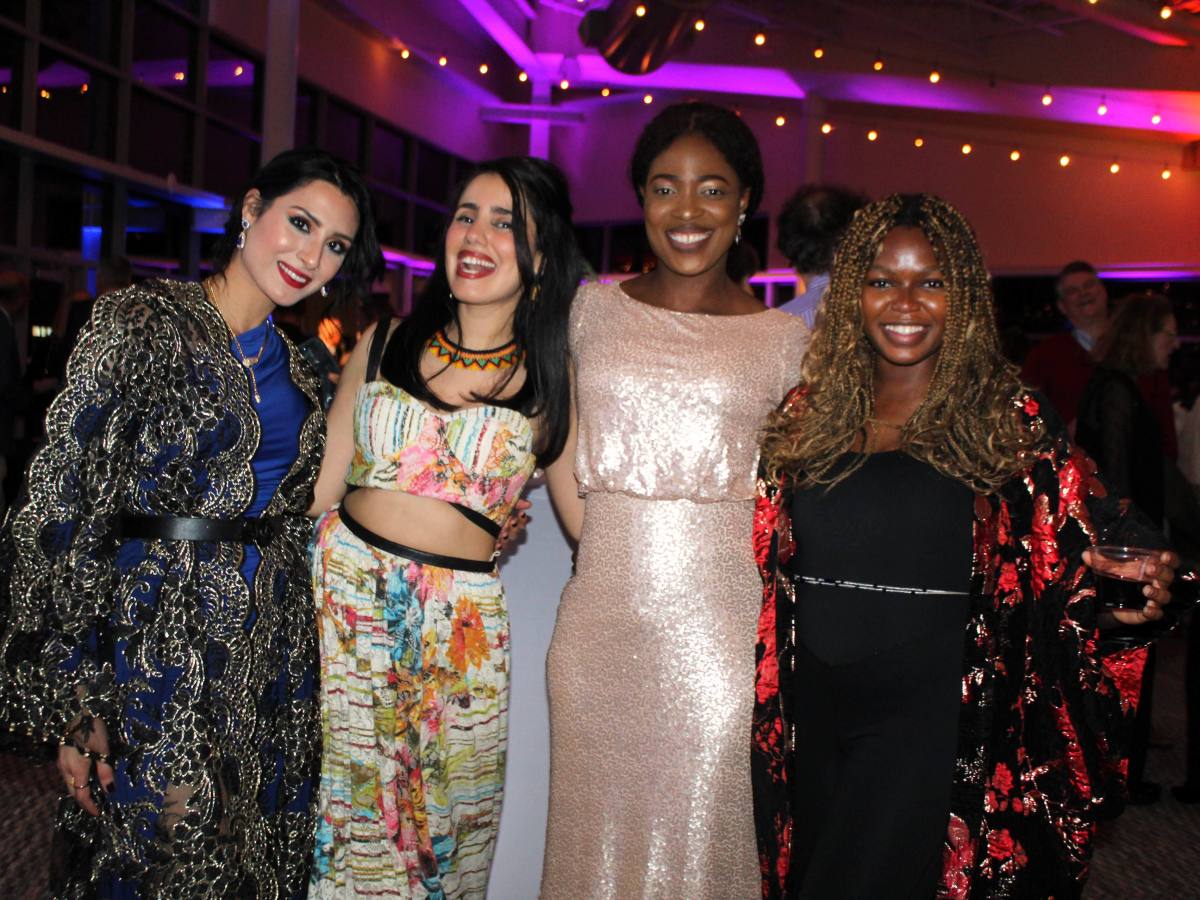 Mariam H. Jabber, Khadija El Barkaoui, Busola Olagunju and Veeva Banga