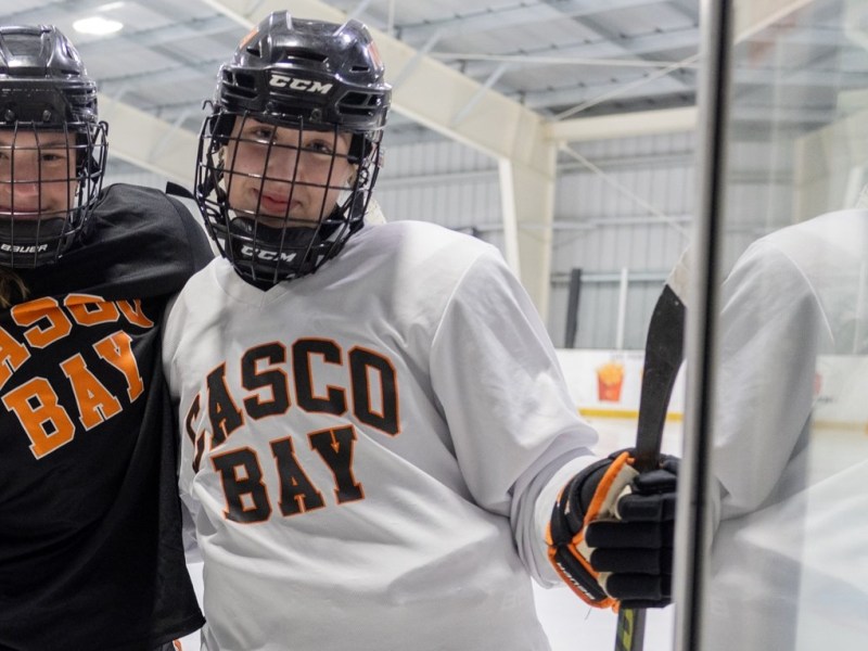 NYA girls hockey players taking part in USA Hockey’s Player Development camp