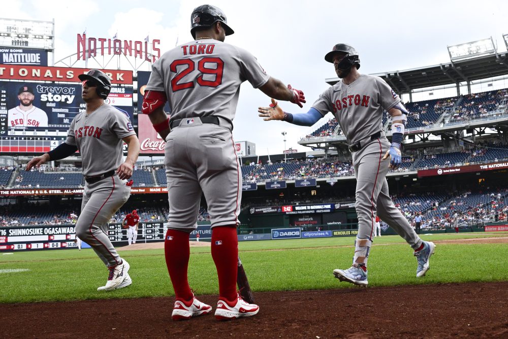 Red Sox Nationals Baseball